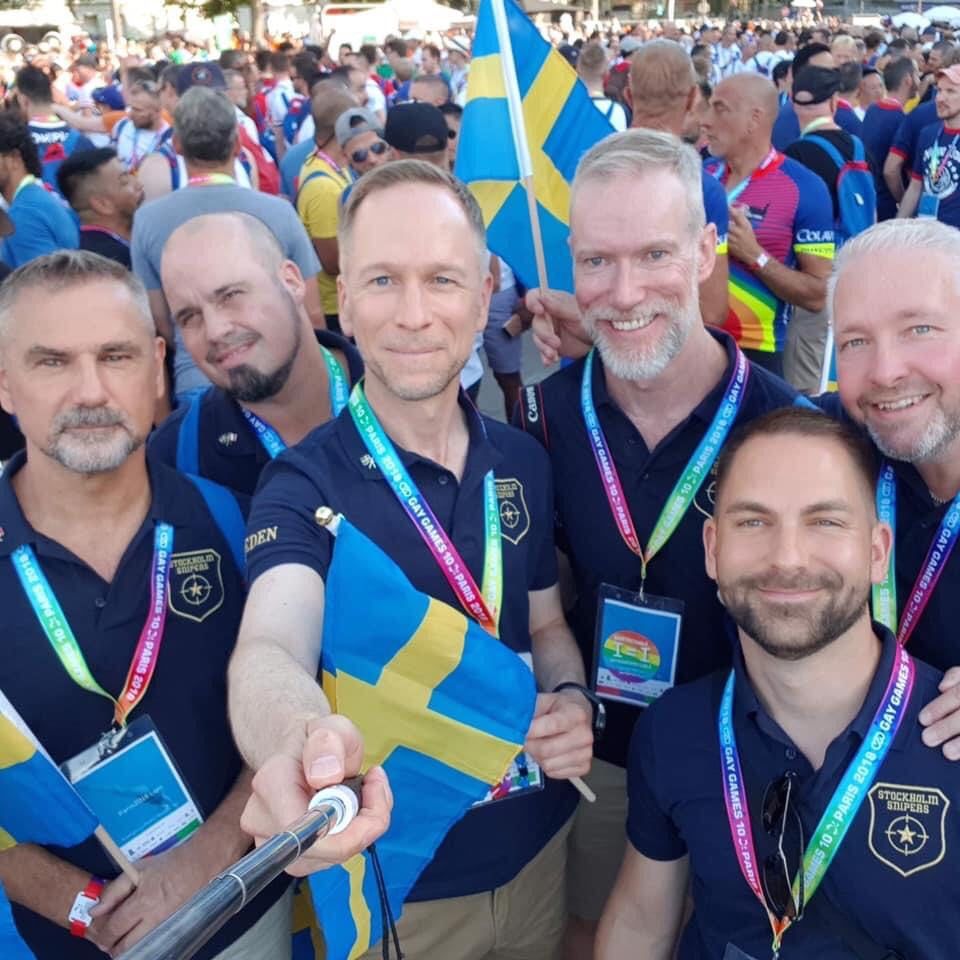 Stockholm All Stripes bowling - Paris Gay Games 2018
