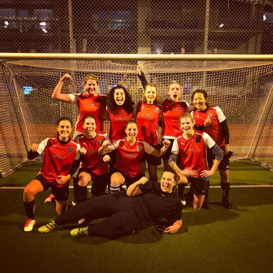 Stockholm All Stripes damfotboll 2018