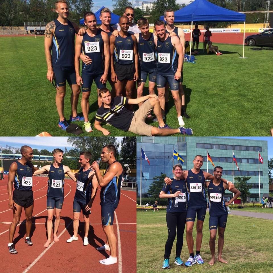 Stockholm All Stripes friidrottssektion Eurogames Helsinki 2016