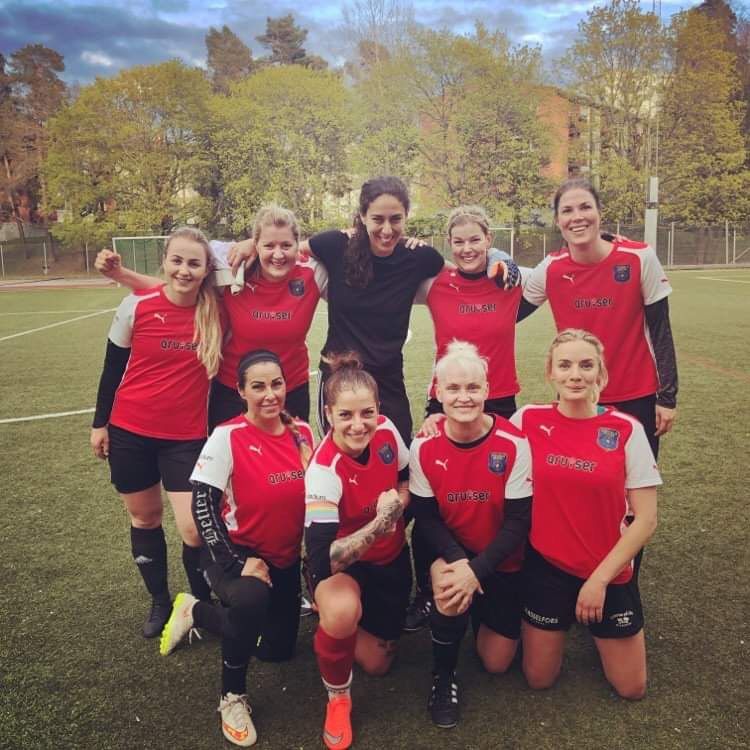 Stockholm All Stripes damfotboll